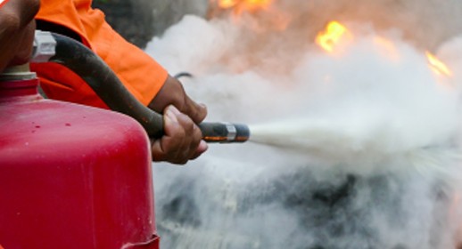 Fire extinguisher training